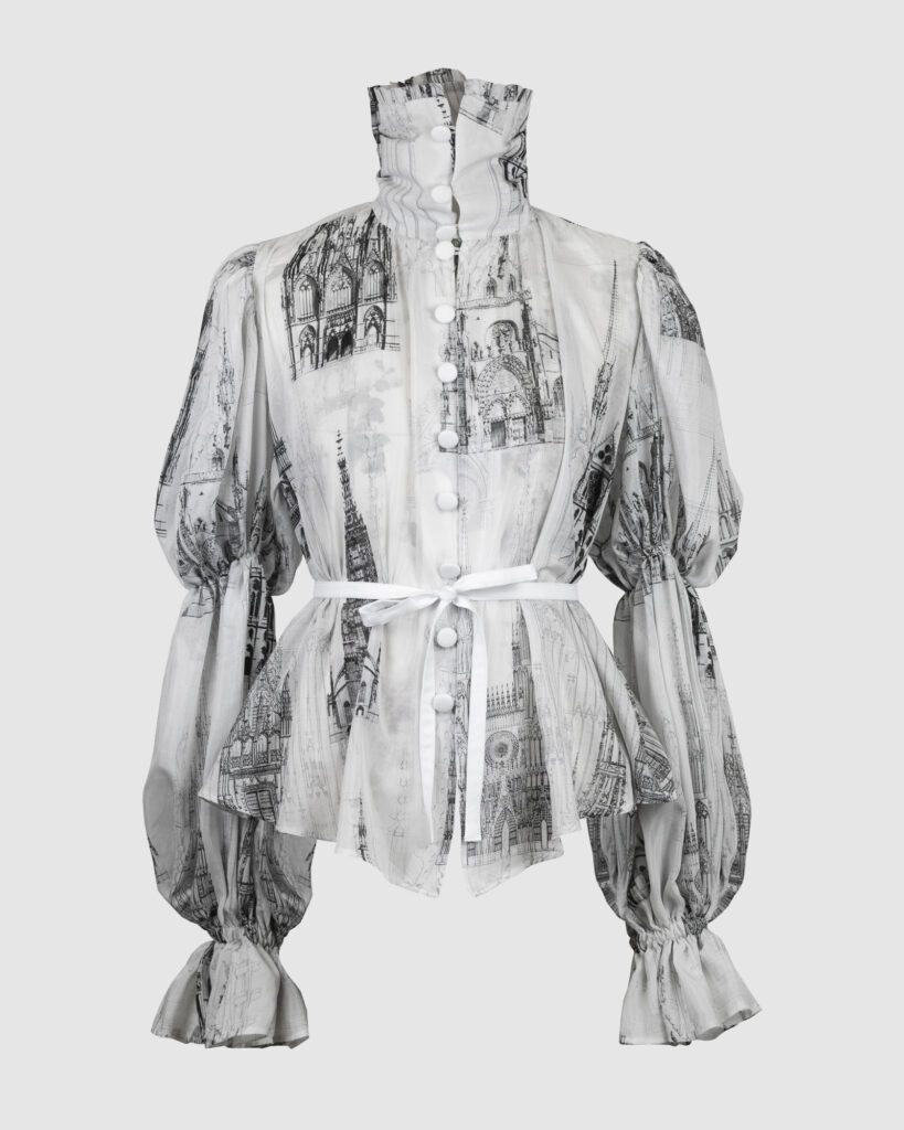 "Duomo" series re-release 27.01.2025 - 10.02.2025 21 Printed blouse