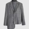 Asymmetrical blazer
