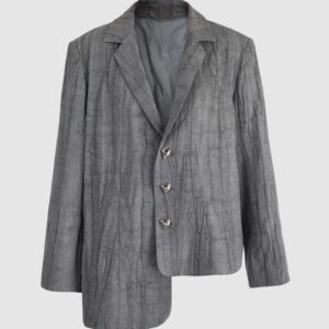 Asymmetrical blazer