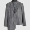 Asymmetrical blazer