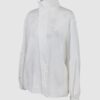 Shirt with asymmetrical fastening