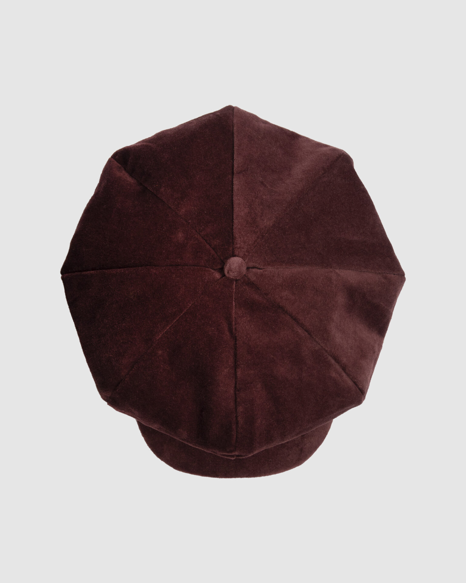 “The Colour of Pomegranate” newsboy cap