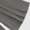 The piece is inspired by traditional Japanese hakama trousers. It is a pair of wide-legged trousers with a high waistband.