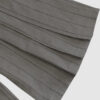The piece is inspired by traditional Japanese hakama trousers. It is a pair of wide-legged trousers with a high waistband.