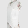 Asymmetric bustier top